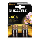 Batteria Duracell Basic AAA LR03 4 pezzi