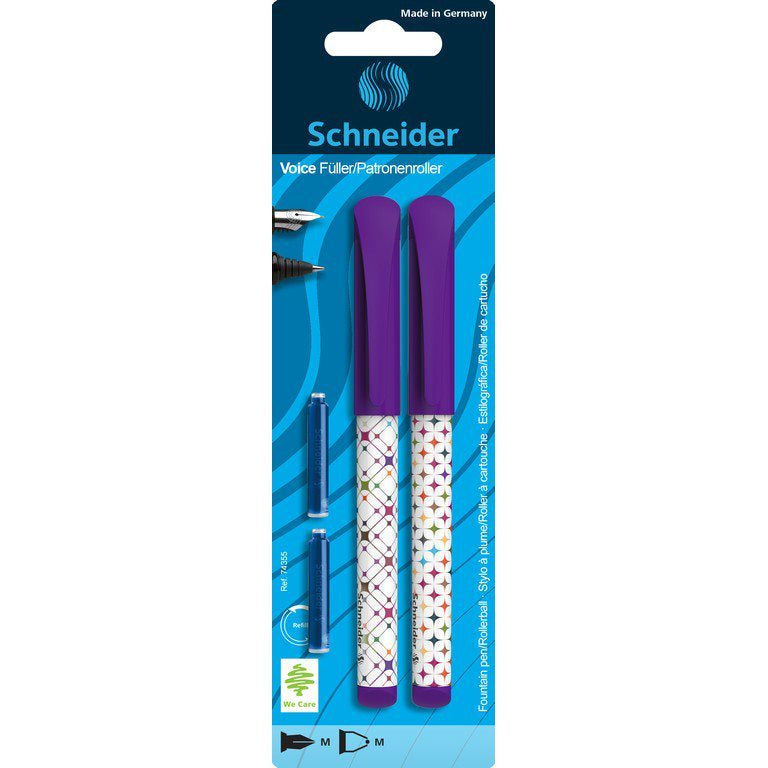 Set Schneider Voice stilou+roller+2 rezerve