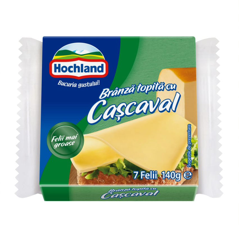 Hochland felii de Branza topita cu cascaval 140g