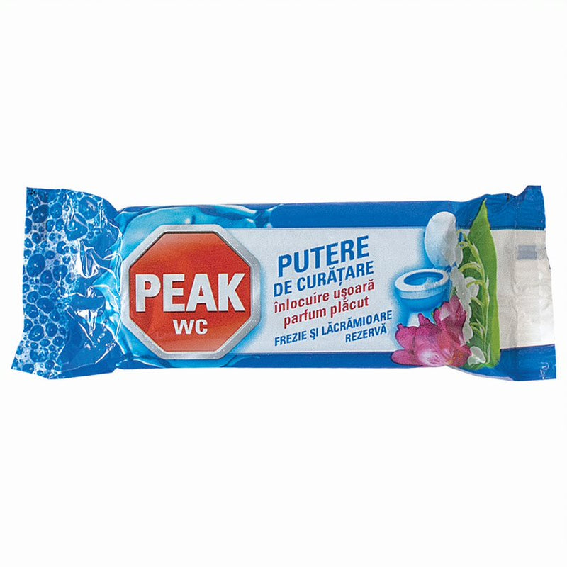 Peak WC Putere de Curatare, frezie si lacramioare - rezerva 40g