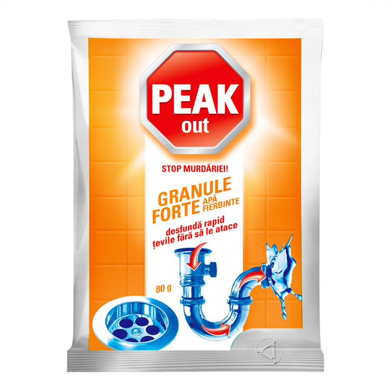 Peak Out Granule Forte - Apa fierbinte, 80g