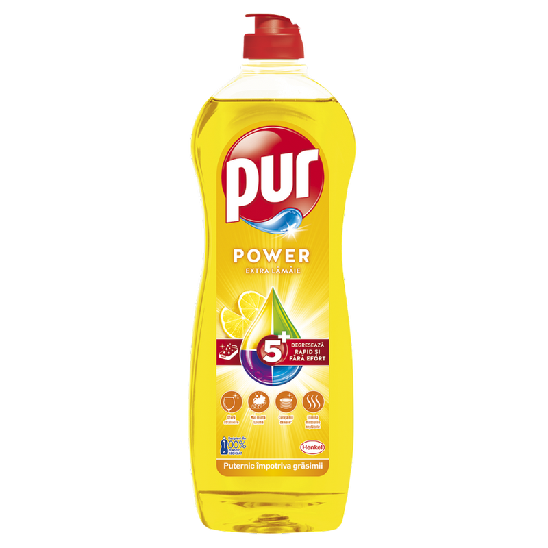 Detergent de vase Pur Power Lemon 750ml