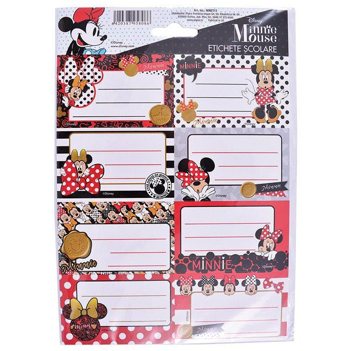 Pigna Etichete scolare 40 buc/set Minnie