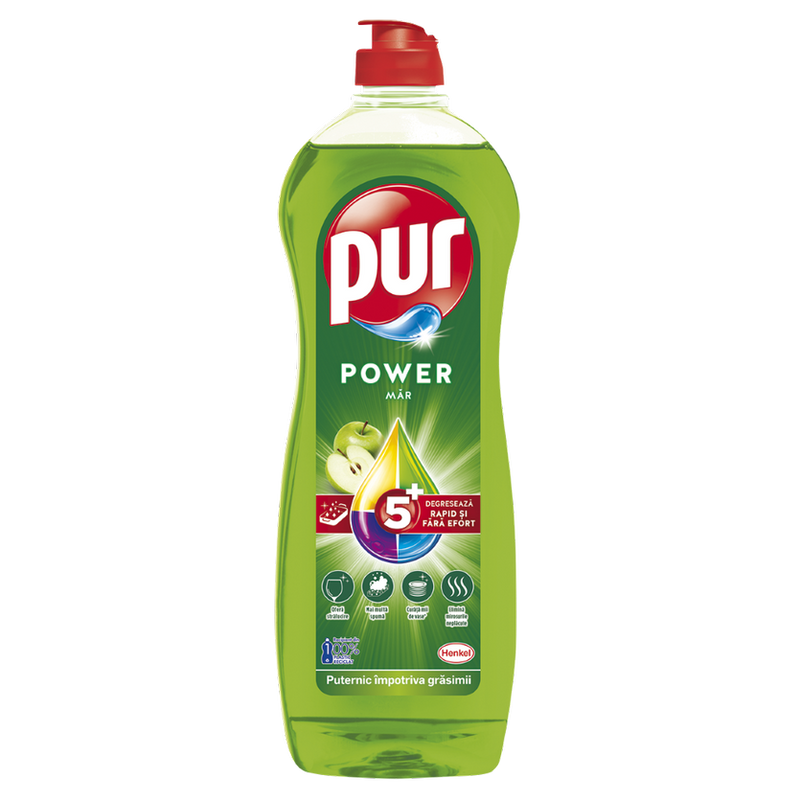 Detergent de vase Pur Power Apple 750ml