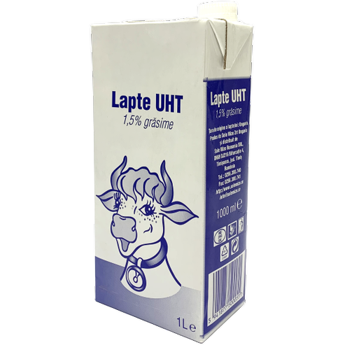 Lapte UHT 1.5% grasime 1l