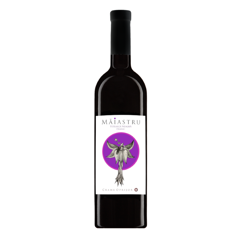 Maiastru feteasca neagra vin rosu demisec 0.75l