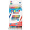 Creioane colorate BiColor triunghi