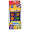 Pigna Acuarele semi-uscate 12 culori/set 23 mm ColourKids (cu pensula)