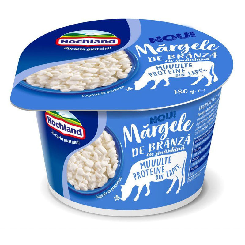 Hochland margele de branza cu smantana 180g